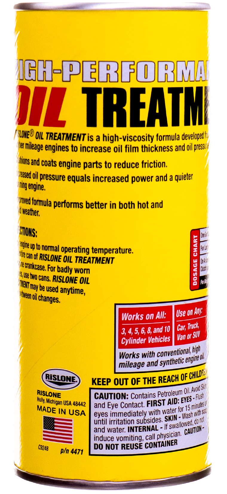 710 Engine Oil Treatment Products Engine Oil Additive Rislone