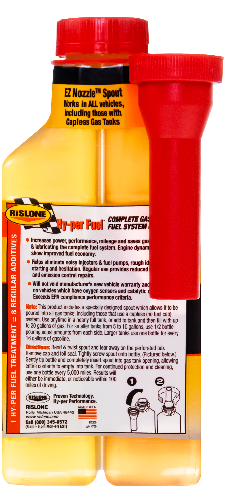 Hyper Fuel Complete Fuel System Cleaner Rislone