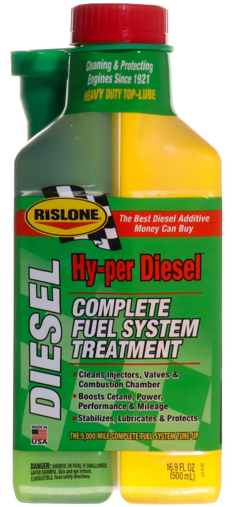 Start prevented. Diesel fuel treatment. Rislone. Rislone Hyper Diesel.