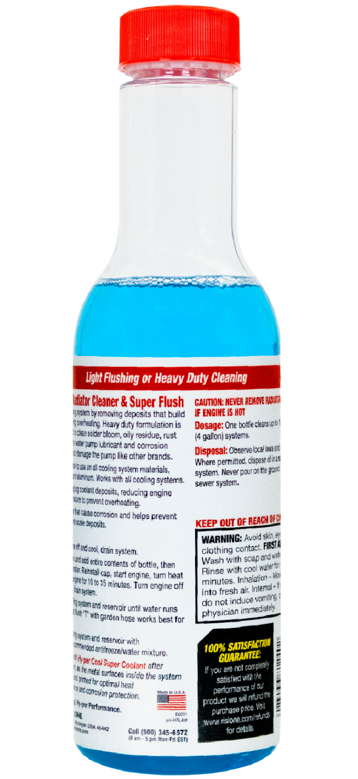 Hyper Cool Radiator Cleaner & Super Flush Rislone