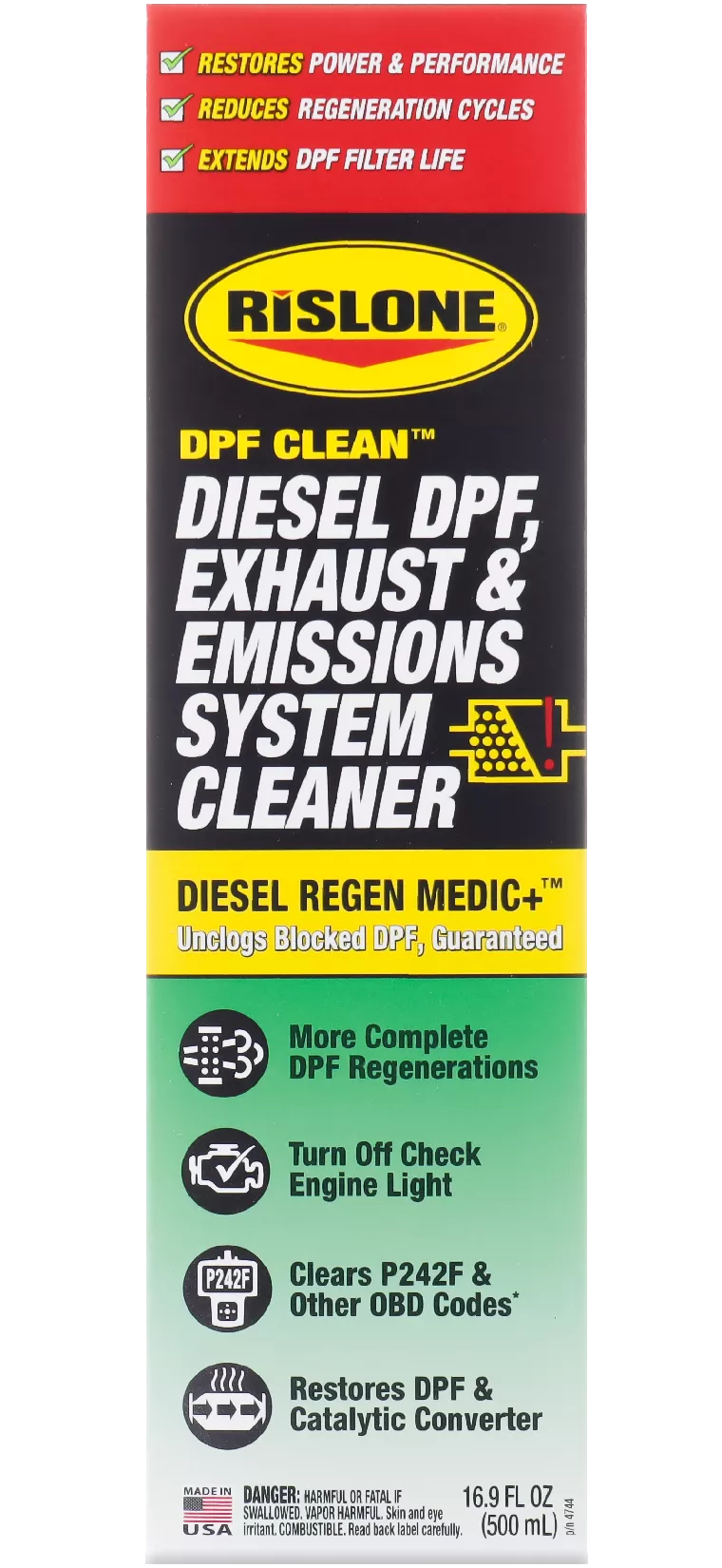 DPF restor', Particulate filter cleaner